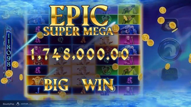 Logo by Avatar UX Delivers The Biggest Prize Ever Won With BountyPop Slots, 200 Thousand Dollars!