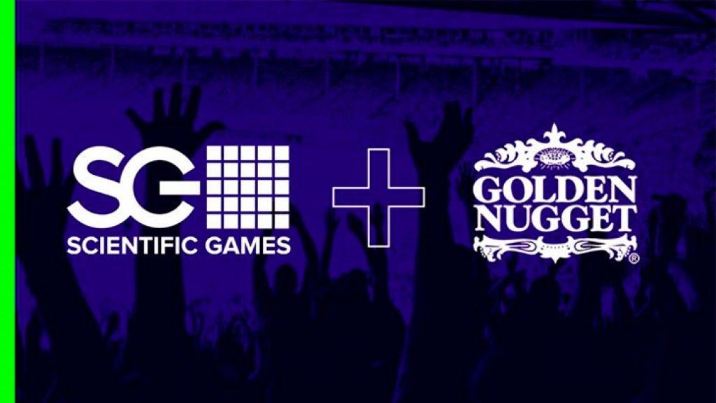 Logo by Scientific Games and Golden Nugget Online Gaming Team Up In New Jersey
